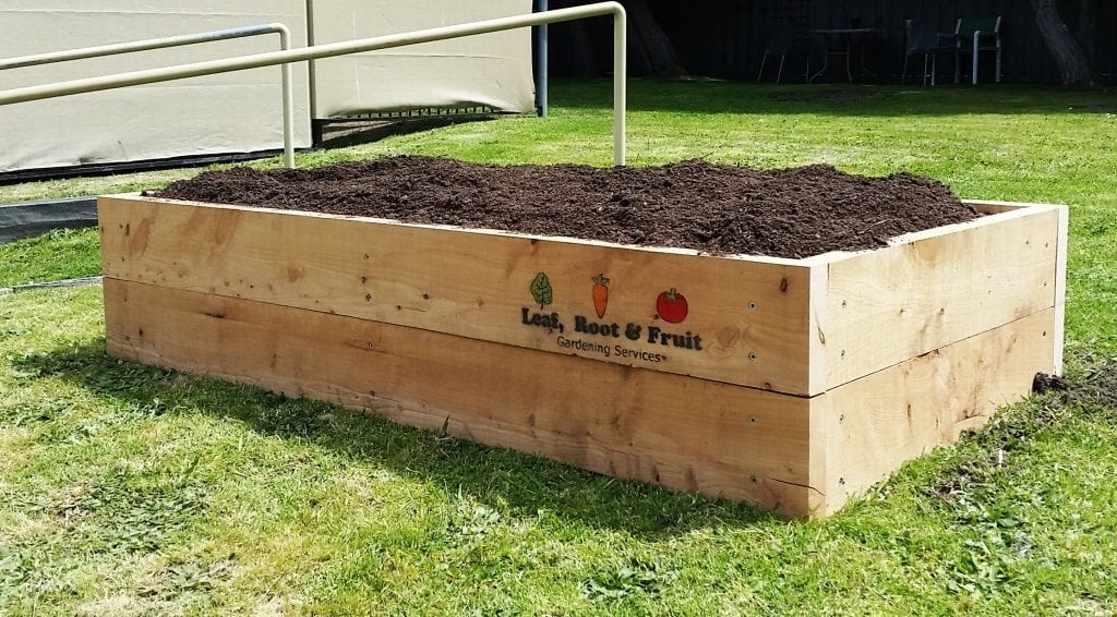 Raised Cypress Veggie Garden Beds Leaf, Root & Fruit Gardening Services