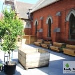 CH James Edible Courtyard Garden